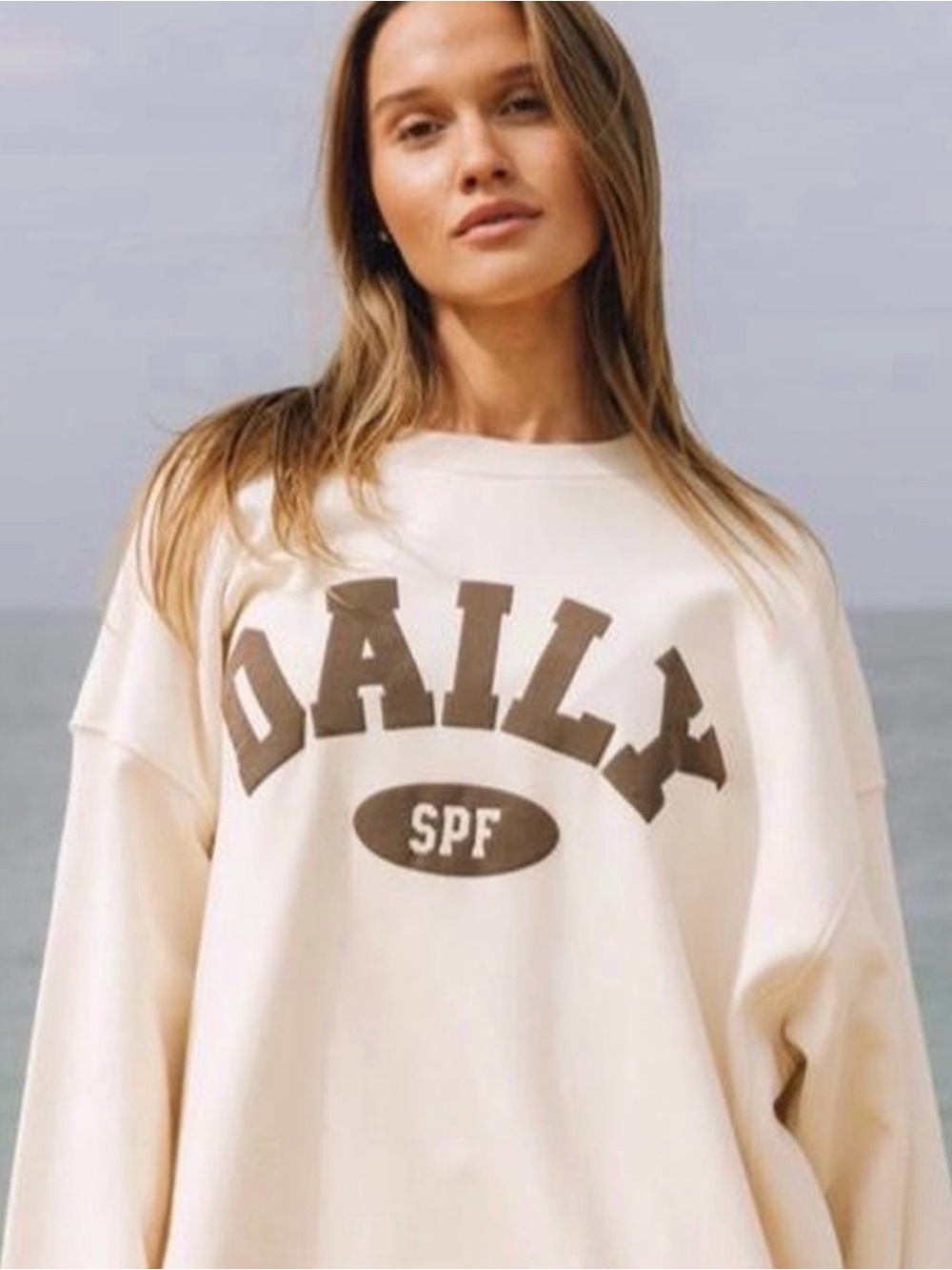 Daily Drills Sun Bum Collab Oversized Crew XS/SM